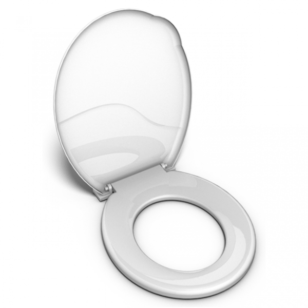 Assento Sanitário Almofadado Bellart Branco