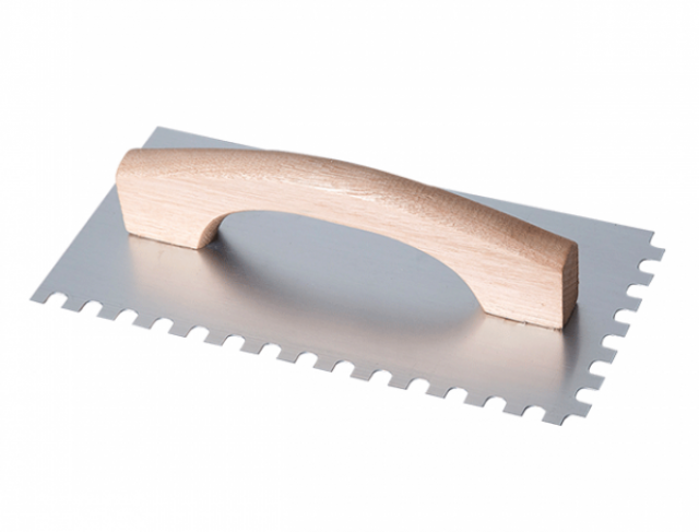 Desempenadeira de Aço Dentada